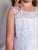 Organza Skirt Illusion Neckline First Communion Flower Girl Dress  5813