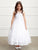 Lace First Communion Flower Girl  A-line Gown 5822