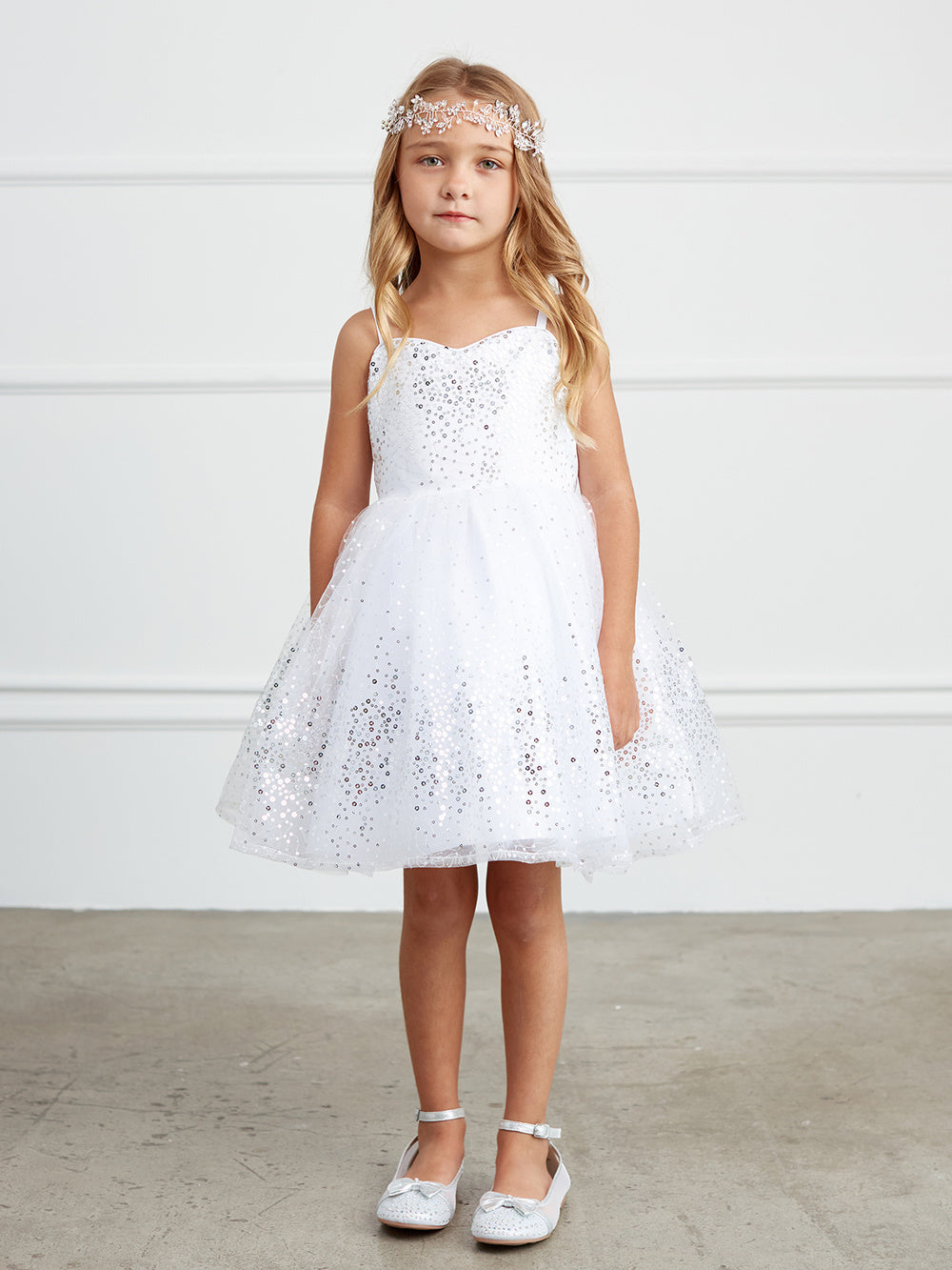 Sky Blue Short Length Flower Girl Dress 5825SB 12 Months / Skyblue Sky Blue Short Length Flower Girl Dress 5825SB 12 Months / Skyblue