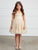 Silver Short Length Flower Girl  Dress 5825S