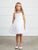 Silver Short Length Flower Girl  Dress 5825S