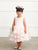 Ruffles Skirt Glitter Horse Hair  Flower Girl Dress  Burgundy 5829BU