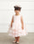 Ruffles Skirt Glitter Horse Hair Flower Girl Dress  Emerald 5829EM