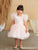 Baby Glitter Bodice with Lace Applique and Fluffy Sleeves 5848S