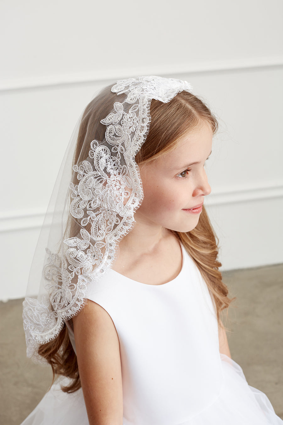 Tip Top Mantilla Veil First Communion Accessories Style 605