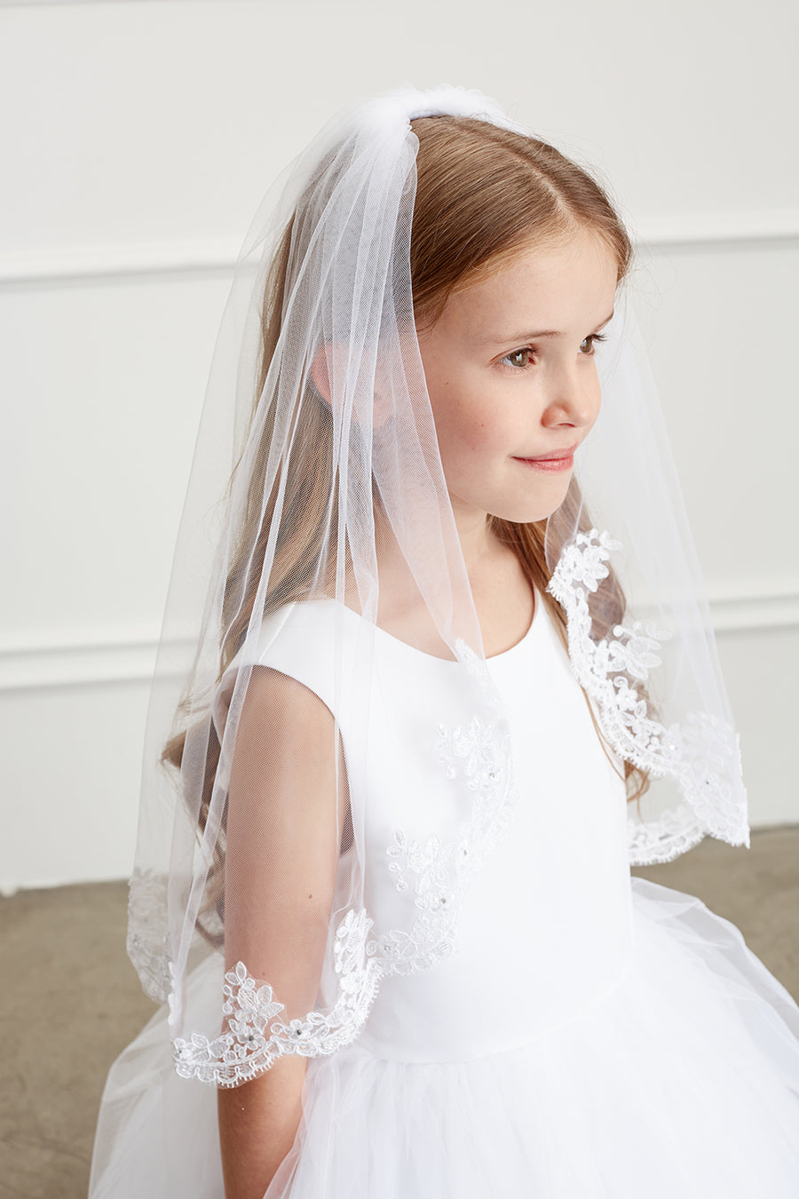 Tip Top Mantilla Veil First Communion Accessories Style 606