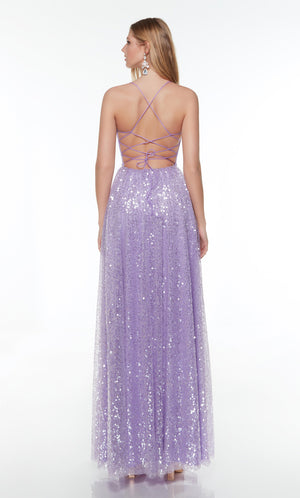 Alyce 61242 A-line Sequin Prom Dress