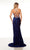 Strappy Back Sequin Long Gown Alyce 61333