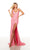 Alyce 61362 V-Neckline Gathered Waist Long Sequin Gown