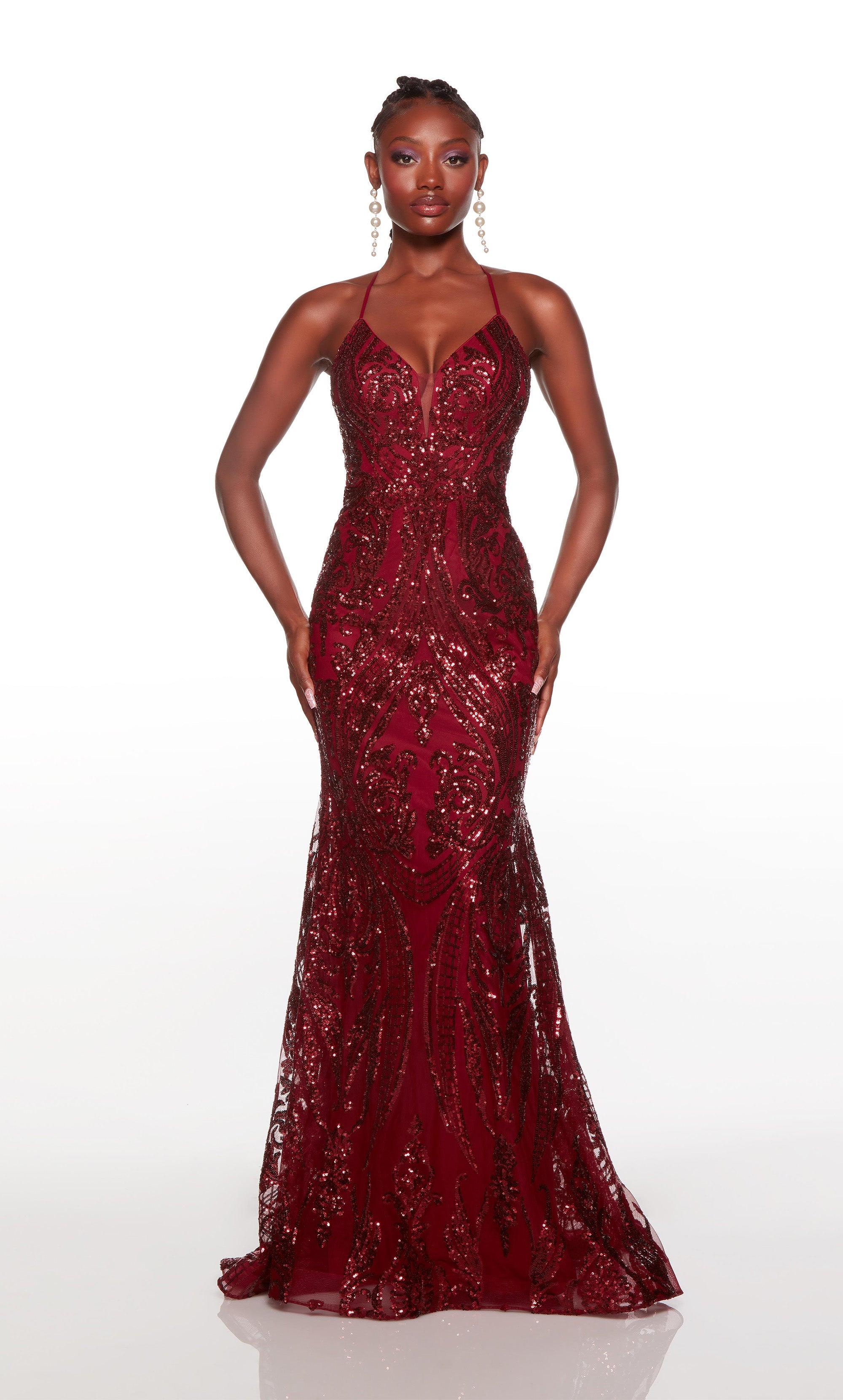 Estellina Gown - Red (XS - Clearance Sale) – Noodz Boutique
