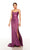 Cowl Neckline Shimmer Prom Gown 61433
