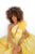 Tarik Ediz 51013 Feathers Asymmetrical Strap Merla Dress