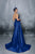 Tarik Ediz 96092 Strapless A-line with Train Deja Dress