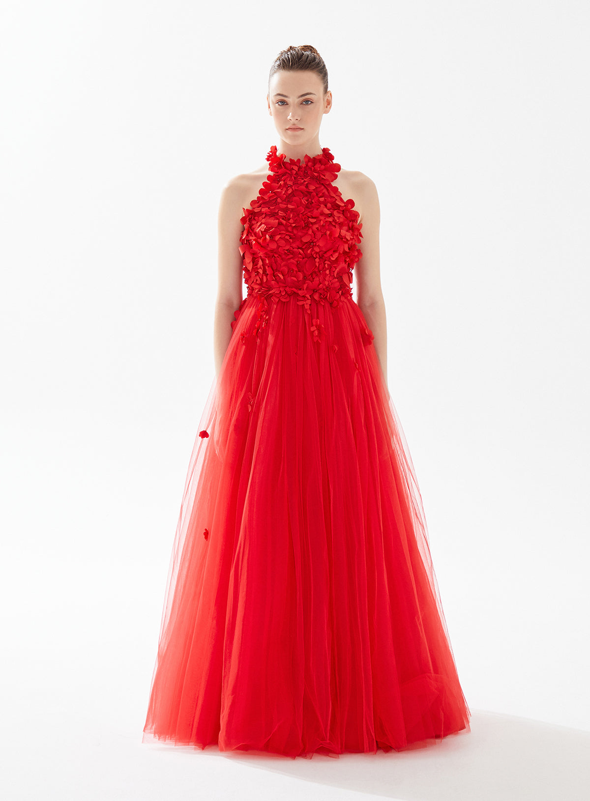 red tarik ediz dress Tarik Ediz Evening