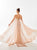 Tarik Ediz 98327 Strapless With a Cape Zoe Dress