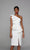 Alyce 70007 One shoulder Ruffle Midi Dress