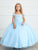 Blue princess dresses