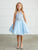 Short Choker Style Flower Girl Pageant Dress 7037