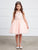 Short Choker Style Flower Girl Pageant Dress 7037