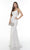 Cowl Neckline Satin Bridal Dress Alyce 7051