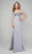 Alyce 7062 Italian Knit Off the Shoulder Fit And Flare  Evening Gown