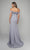Alyce 7062 Italian Knit Off the Shoulder Fit And Flare  Evening Gown