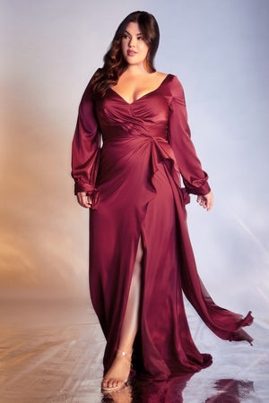 Curves Plus Sizes Evening Gown