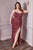 Curves evening dress