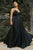 Black evening dress