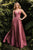 Sweetheart Neckline  Soft Satin A-line  Bridesmaid or Evening Gown 7485