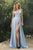 Sweetheart Neckline  Soft Satin A-line  Bridesmaid or Evening Gown 7485