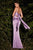 Fitted Satin  Bridesmaids or Evening Gown CD7487