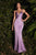 Fitted Satin  Bridesmaids or Evening Gown CD7487