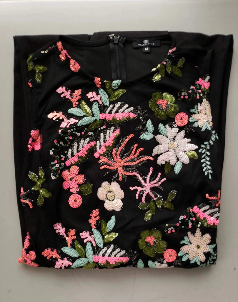 Artisanal Embroidered Jumpsuit 100% Cotton Black 603183 main image 1