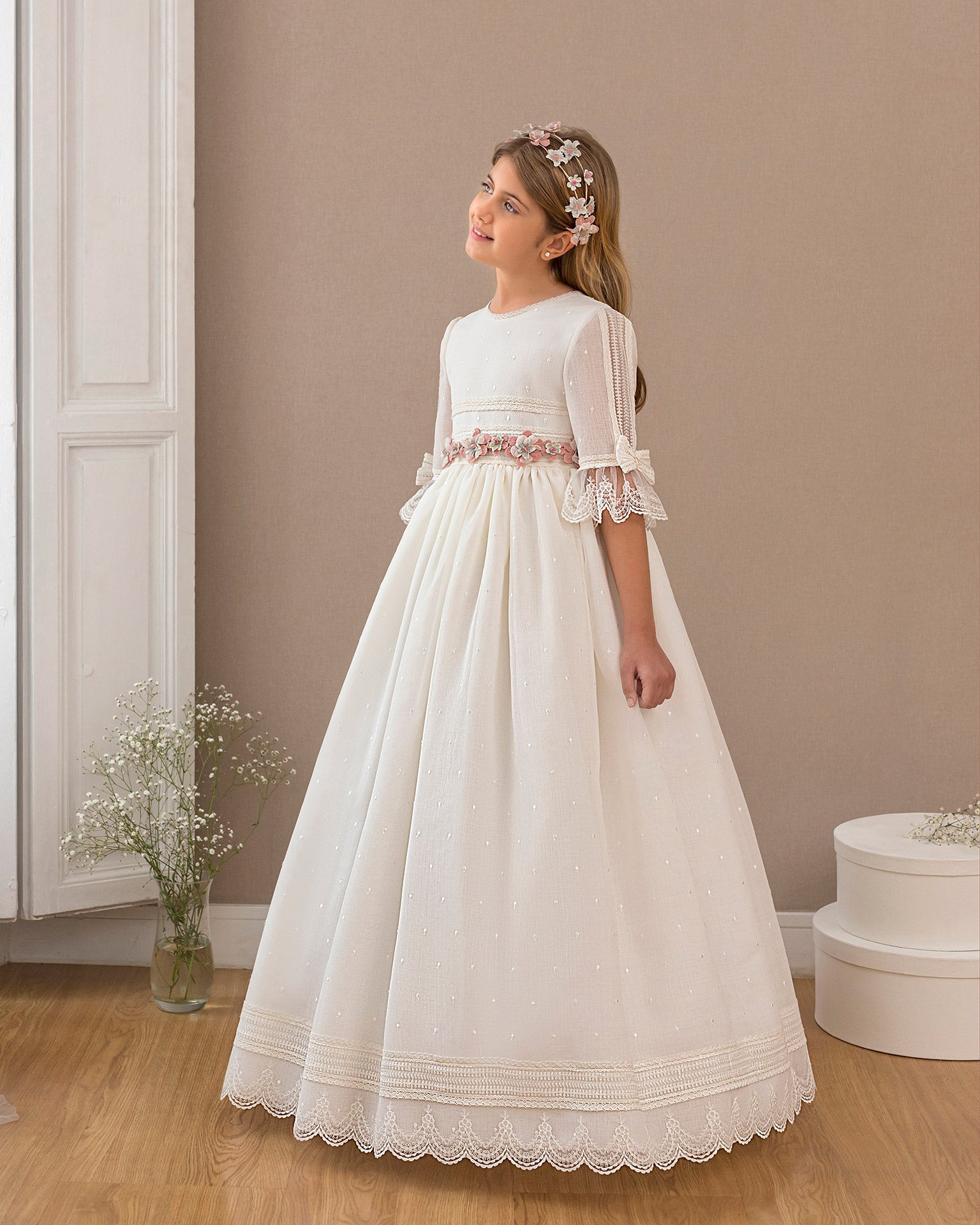 spanish designer communion dresses Spanish First Communion Dresses for Girls SAYES Miami