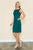 Sleeveless Charmeuse Midi Dress 8522