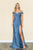Sleeveless Side Slit Long Length Dress 8798