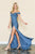 Sleeveless Side Slit Long Length Dress 8798
