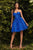 Strapless A-Line Short Dress 9243