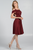 Convertible Jersey Short Length Dress 7020
