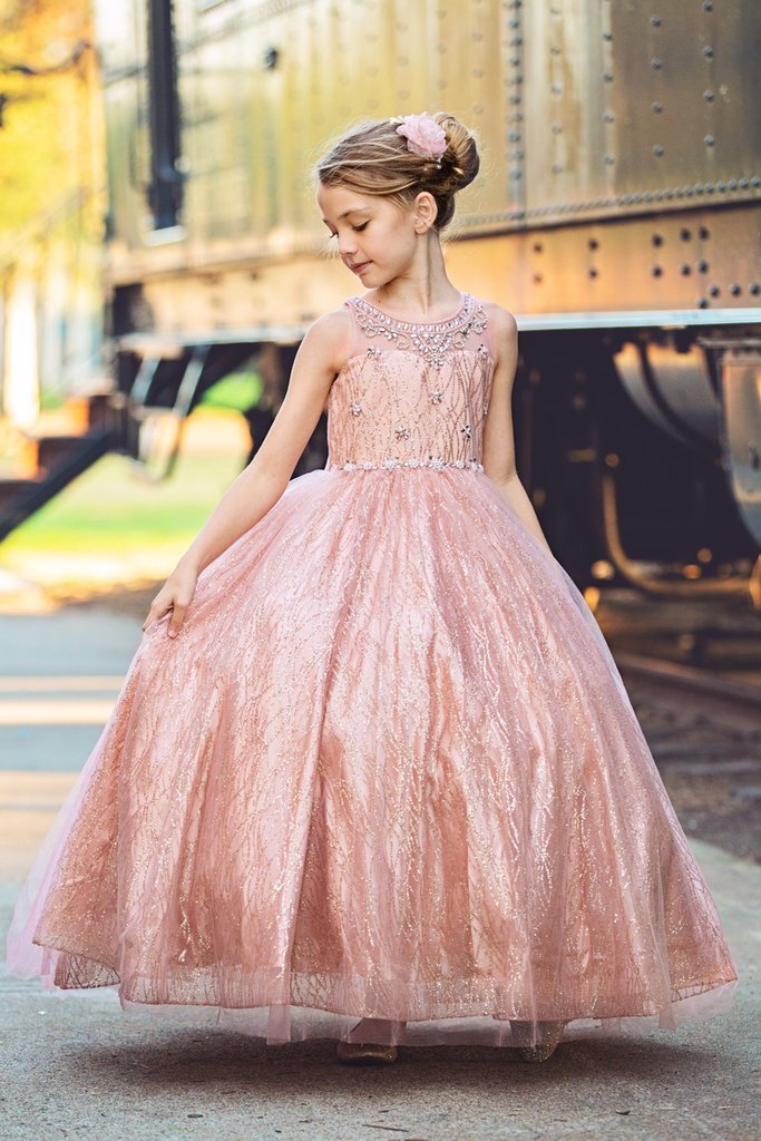 Red Flower Girl Dresses | Fast Shipping | Sara Dresses