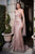 Strapless Glitter Mermaid Evening  Gown CB093