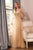 Champagne mother of the bride dress