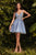 A-Line Sparkle Short Dress By Cinderella Divine CD0189