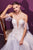 Simple bridal gown