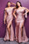 Stretch Luxe Jersey  Ruched Lilac Evening Gown CD943L
