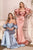 Satin Gown with Puff Sleeves Fitted Evening Bridesmaid Dress CD983