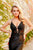 Plunging Neckline Lace Embellishment Mermaid Gown E451 By Nox Anabel