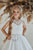 A-line Satin Flower Girl First Communion Dress FM064