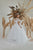 Swiss Dotted Tulle  First Communion Girl Ball Gown FM071